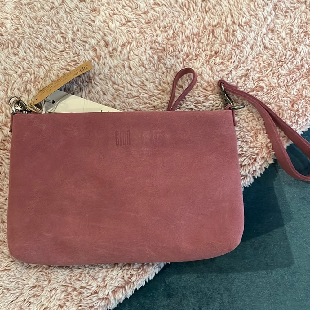 Handmade real leather handbag